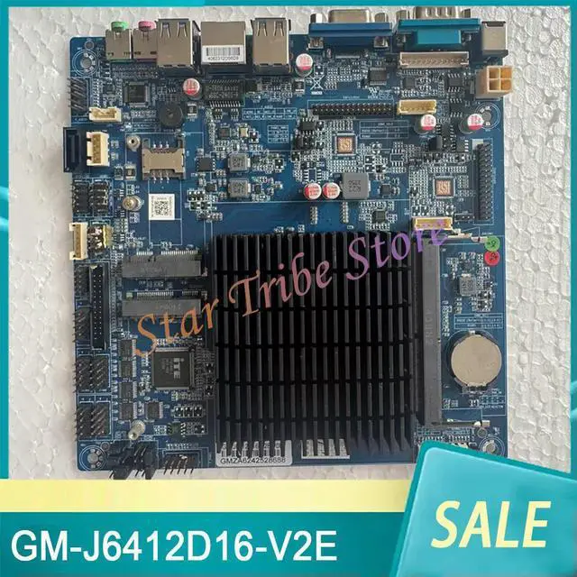 Main image of J6412 Industrial Control Motherboard GM-J6412D16-V2E Fully Tested Fast Ship