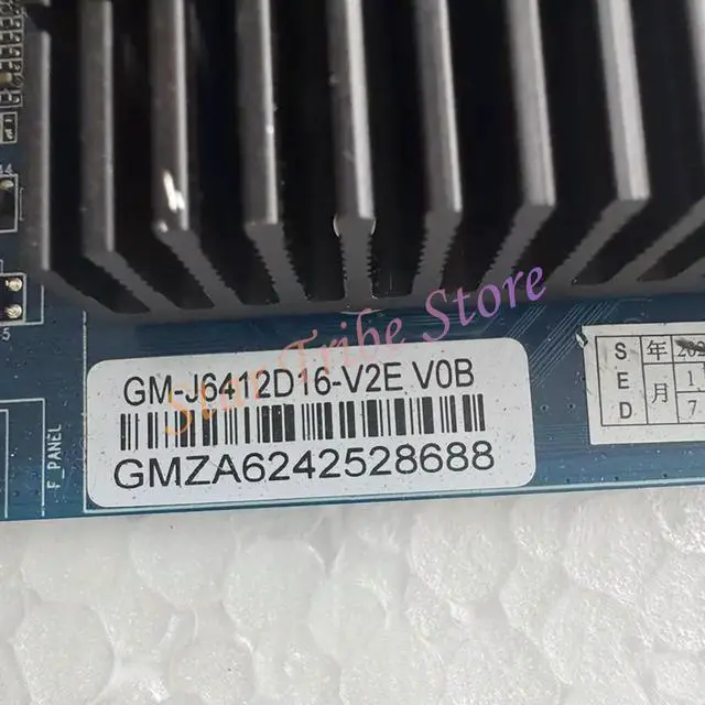Alt view image 2 of 3 - J6412 Industrial Control Motherboard GM-J6412D16-V2E Fully Tested Fast Ship