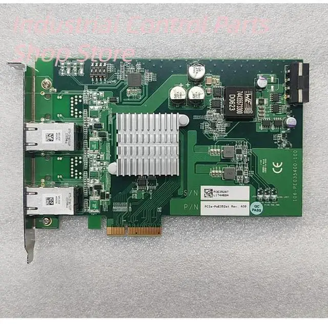 Main image of POE-352AT industrial gigabit Ethernet card