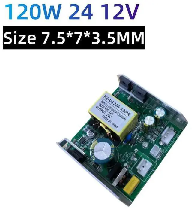 Main image of 100% Stable Output Stage Light Power Supply 120W 24 12V Size 7.5*7*3.5mm