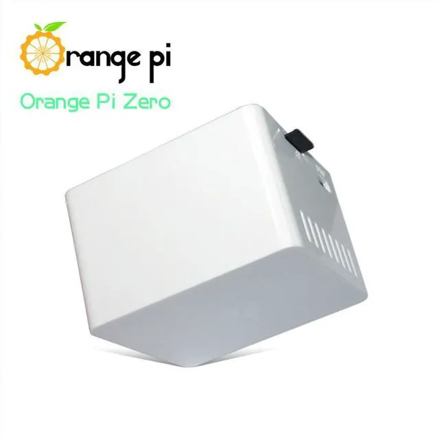 Alt view image 3 of 3 - Orange Pi White Protective case,ABS Case, Only Suitable for Orange Pi Zero, cant hold Expansion Board inside