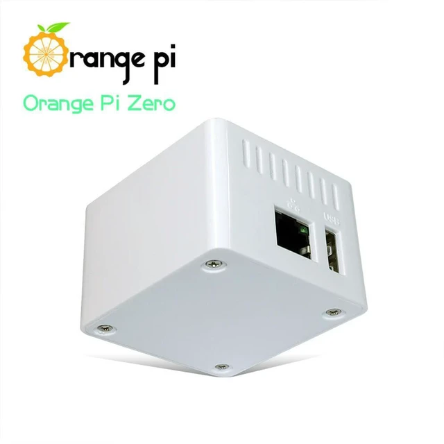 Alt view image 2 of 3 - Orange Pi White Protective case,ABS Case, Only Suitable for Orange Pi Zero, cant hold Expansion Board inside
