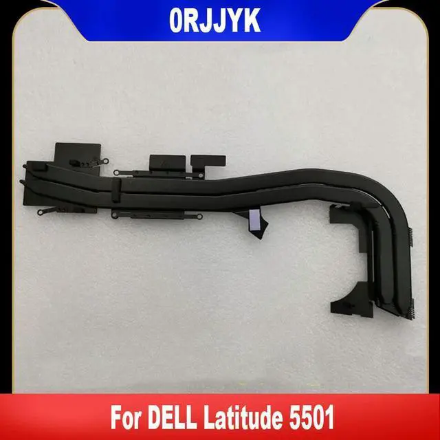 Main image of 0RJJYK For Latitude 5501 Laptop CPU Cooling Fan Heatsink Copper Tube