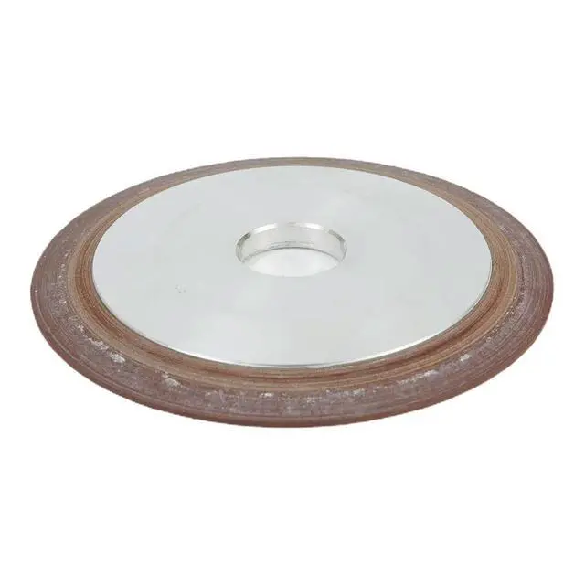 Alt view image 2 of 3 - Grinding Wheel for Cemented Carbide Tools Resin Bond 5/6 Inch Diameter 150 Grit Suitable for Serrated Saw Blade Grinding