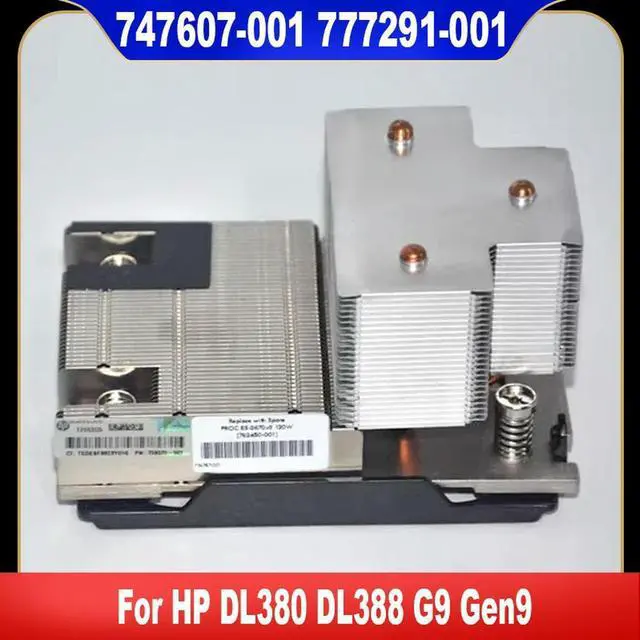 Main image of 747607-001 777291-001 For DL380 DL388 G9 Gen9 Server CPU Cooler Heatsink