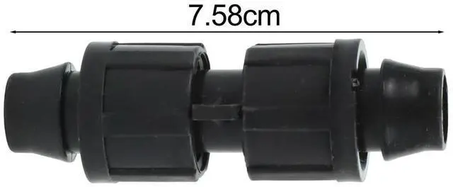 Main image of Gardening Projects As Picture Drip Tape Coupling Cost Effective Water Flow 20 Piece Set Affordable Irrigation Solution