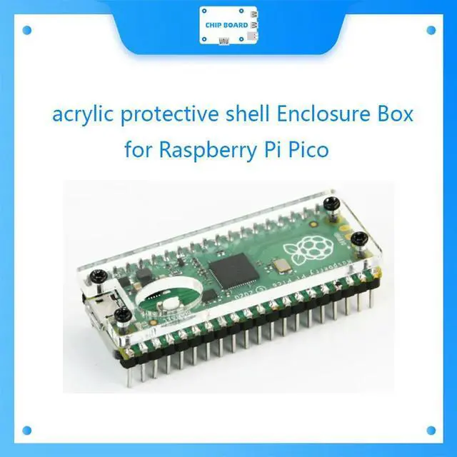 Main image of Yahboom 2.5mm Professional clear acrylic case transparent acrylic protective shell Enclosure Box for Raspberry Pi Pico