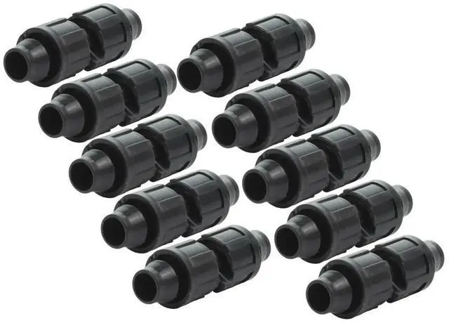 Alt view image 2 of 3 - Gardening Projects As Picture Drip Tape Coupling Cost Effective Water Flow 20 Piece Set Affordable Irrigation Solution