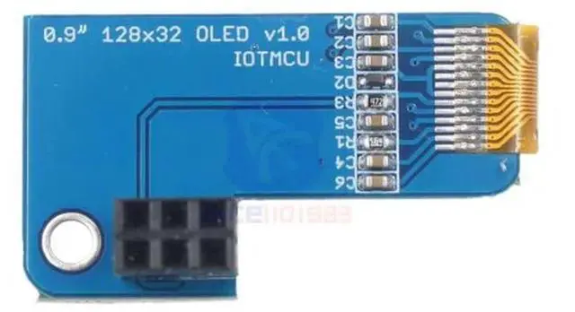 Main image of diymore 0.91 Inch I2C Pi OLED LCD Display Module 128x32 SSD1306 Driver for Raspberry Pi 1, B+, Pi 2, Pi 3 and Pi Zero
