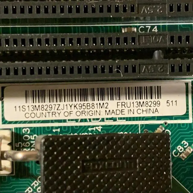 Alt view image 2 of 3 - Mainboard X206 13M8135 23K4445 13M8299 44R5407 Motherboard