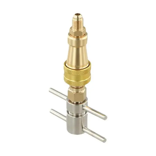 Alt view image 3 of 3 - Washer 1/4 Inch Refrigerator Quick Coupling Brass Washer Quick Connect Snow Cleaning And Unclogging Pipeline Quick Connection