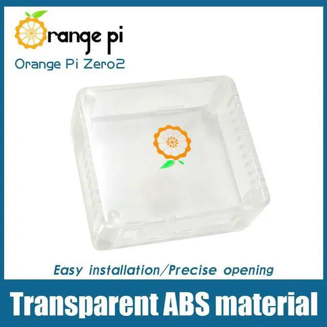 Alt view image 2 of 3 - Orange Pi Zero 2 Board ABS Transparent Case, Cannot Hold Expansion Board Together