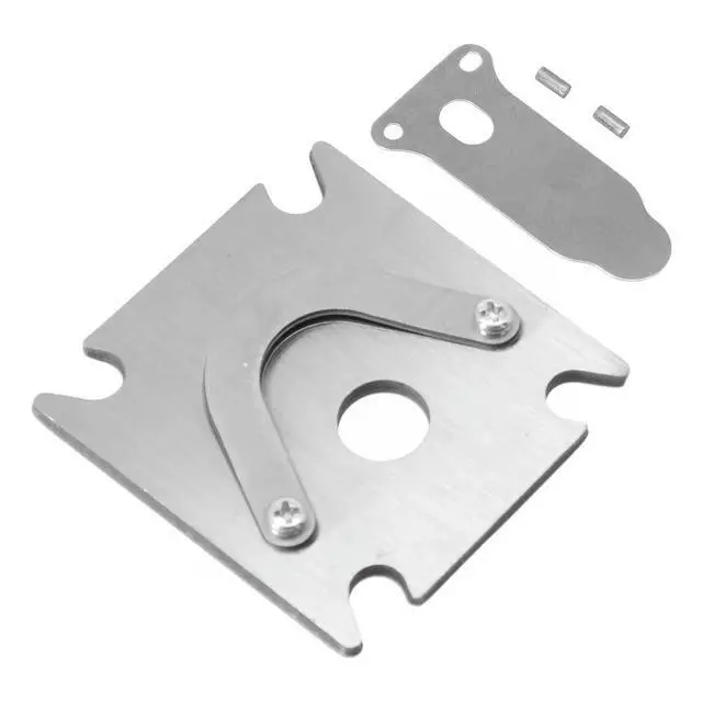 Alt view image 2 of 3 - Parts Valve Plate Hardware Replacement Accessories Air Compressor Air Pump Valve Plate 1/2.5/3/4P 57mm / 2.2in