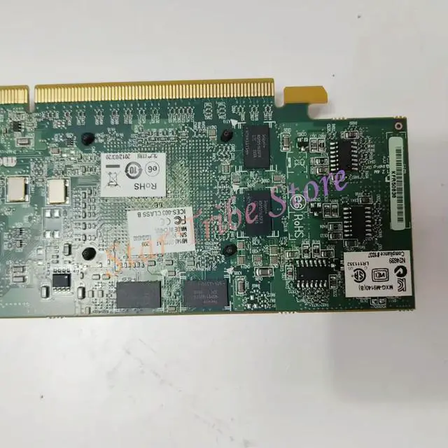 Alt view image 2 of 3 - M9140-E512LAF Four Screen Graphics Card PCI-E Interface Supports 4 VGA Outputs