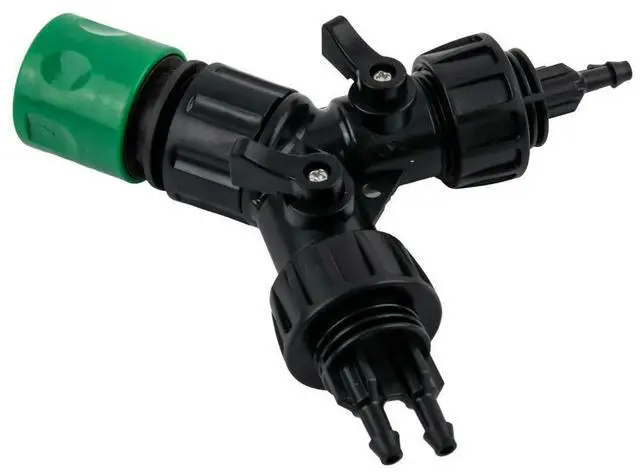 Alt view image 3 of 3 - Garden Irrigation Garden Tap Adapter 1/4'' Hose Connector Easy Installation Efficient Garden Watering Leak-proof Connection