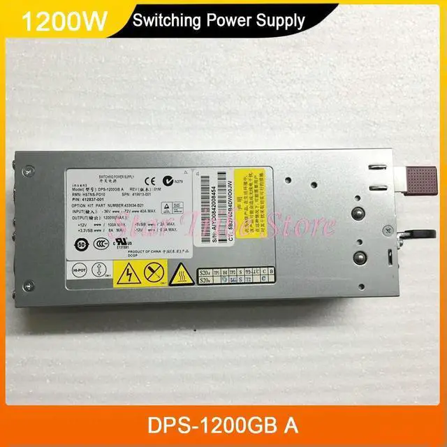 Main image of DL380G5 412837-001 1200W Server Power SupplyDPS-1200GB A