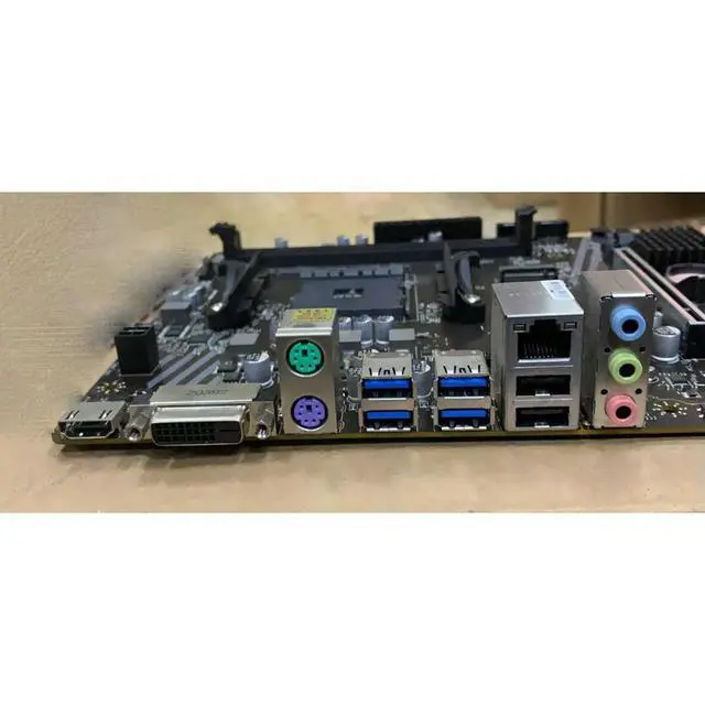 Alt view image 2 of 3 - B550M-A PRO Motherboard AM4 DDR4 64G SATA3 M.2 PCI-E4.0 USB 3.2 Gen1 Micro ATX PC Support 3rd Gen