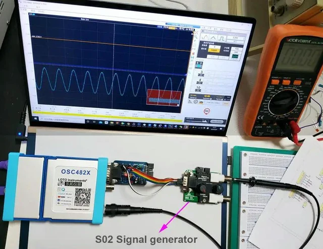 Alt view image 3 of 3 - LOTO open source DIY expansion board PCB---How to fully tap the DIY potential of your oscilloscope?
