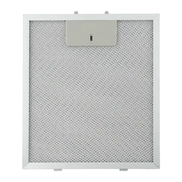 Alt view image 2 of 3 - Grease Filter l Mesh Extractor Range Hood Vent Filter High Performance Practical Silver Cooker Hood Filters