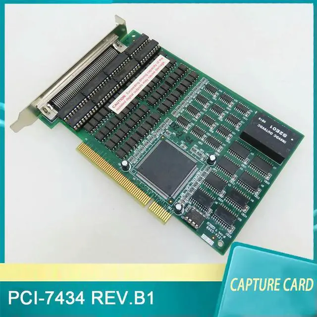 Main image of PCI-7434 REV.B1 Capture Card Acquisition Card High-Speed Digital I/O Card