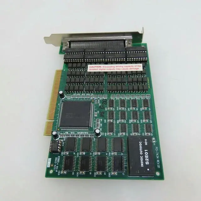 Alt view image 2 of 3 - PCI-7434 REV.B1 Capture Card Acquisition Card High-Speed Digital I/O Card