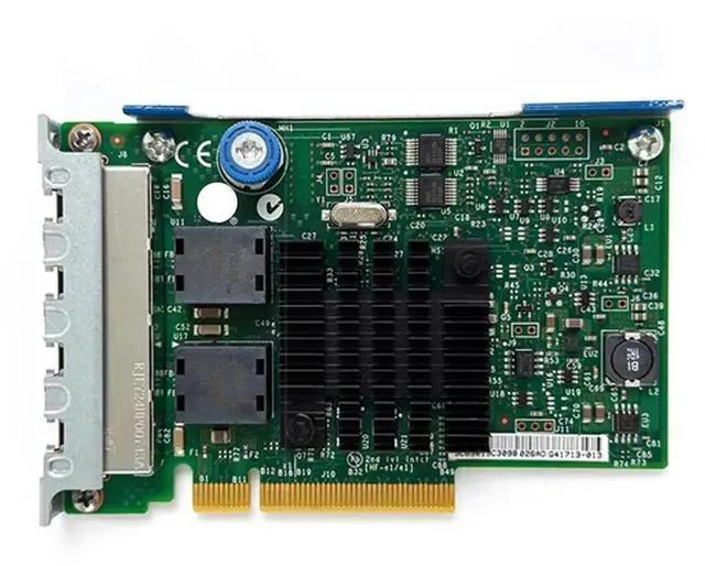 Alt view image 2 of 3 - For 366FLR 669280-001 665238-001 I350-T4 Card Tseted