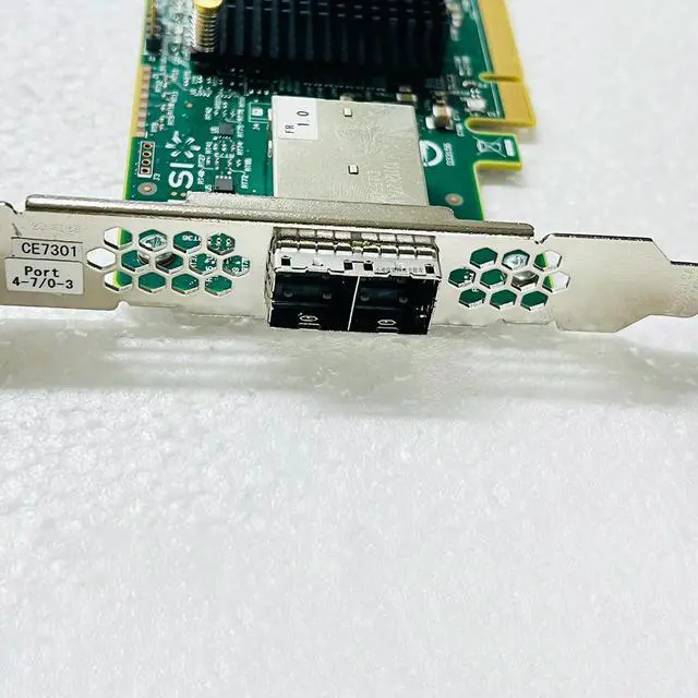 Alt view image 2 of 3 - SAS 9300-8e 00343 SAS3008 8-Port 12Gb/s HBA Card SATA Pass Through Card