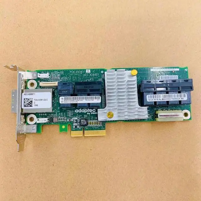 Alt view image 2 of 3 - AEC-82885T 2283400-R For Adaptec 12GbS SAS 36-Port Expansion Card HBA Card 00LF095 100% Tested