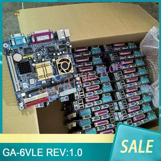 Main image of 1Pcs GA-6VLE REV:1.0 Computer Industrial Control Motherboard With Integrated DDR Memory CPU