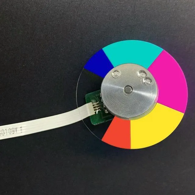 Alt view image 2 of 3 - Color Wheel Fit for MX518H MX505 MX505A MX507 MX515H MX518H Projector