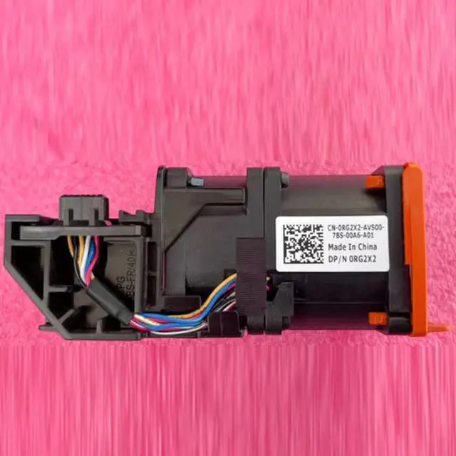 Alt view image 2 of 3 - 0RG2X2 For Poweredge R640 Server Cooling Fan Dual Rotors Fan RG2X2 CN-0RG2X2 Heatsink Radiator 100% Tested