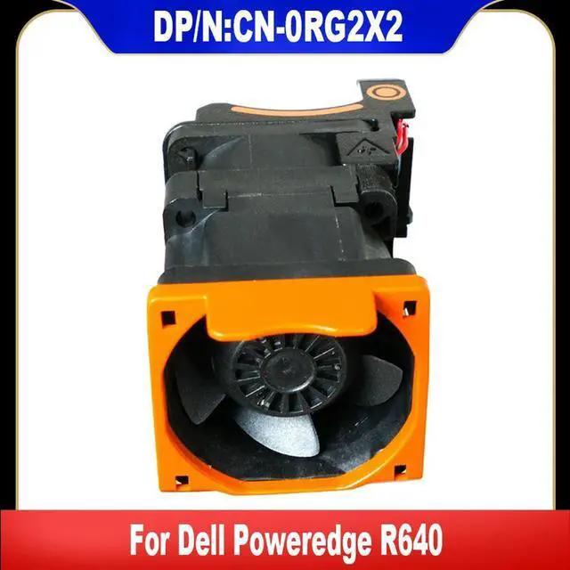 Main image of 0RG2X2 For Poweredge R640 Server Cooling Fan Dual Rotors Fan RG2X2 CN-0RG2X2 Heatsink Radiator 100% Tested