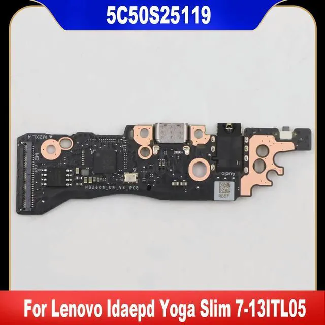 Main image of 5C50S25119 For Idaepd Yoga Slim 7-13ITL05 TYPE-C Audio Power Button Board NB2608_UB_V4_PCB