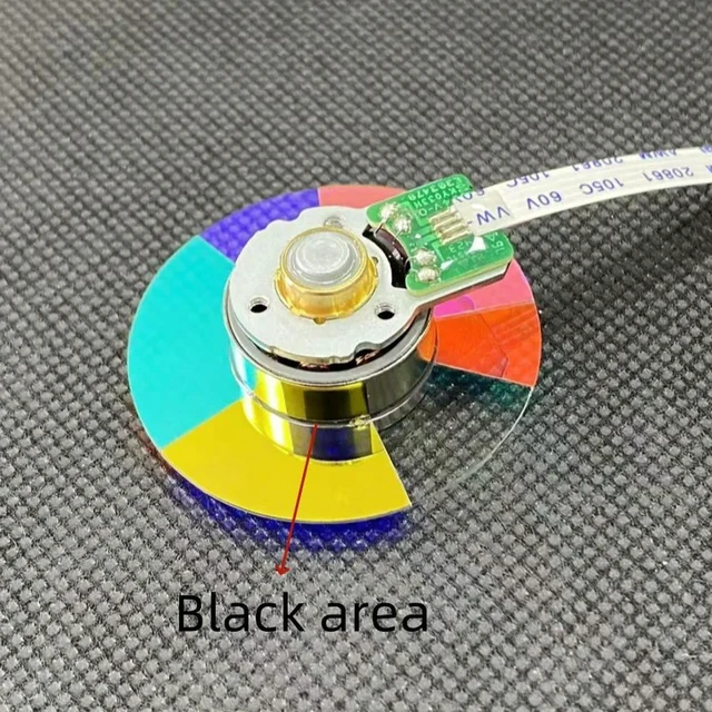 Alt view image 3 of 3 - Projector Color Wheel Fit for X1161 Projector Size 40MM