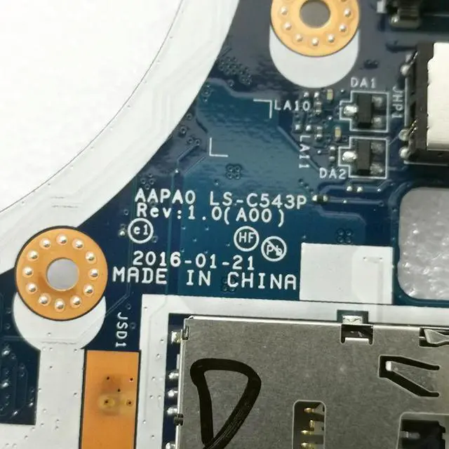 Alt view image 3 of 3 - LS-C543P 06GDMP For Precision 7510 USB Audio SD Card Reader Board 6GDMP CN-06GDMP 100% Tested