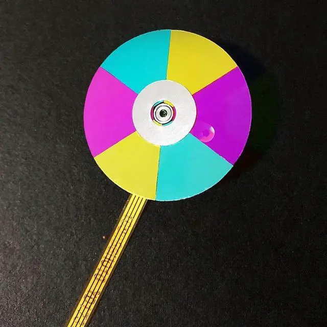 Alt view image 2 of 3 - 100% Projector Color Wheel Fit for MH3088 ML6570 ML6582H ML7120 Projector