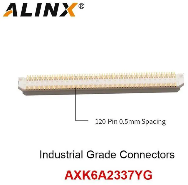 Alt view image 3 of 6 - ALINX AXK6A2337YG: 120-pin industrial grade board to board connnectors 0.5mm Spacing
