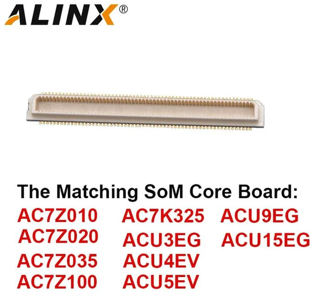 Alt view image 2 of 6 - ALINX AXK6A2337YG: 120-pin industrial grade board to board connnectors 0.5mm Spacing