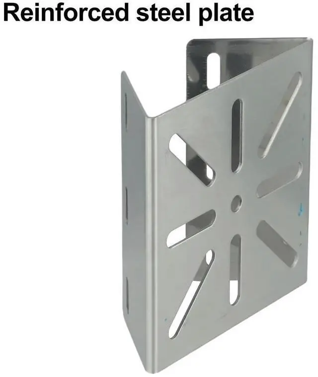 Alt view image 2 of 6 - Bracket Clamp Thickened Applicable Environment Electroplating High Compatibility Indoor Outdoor Applicable Environment