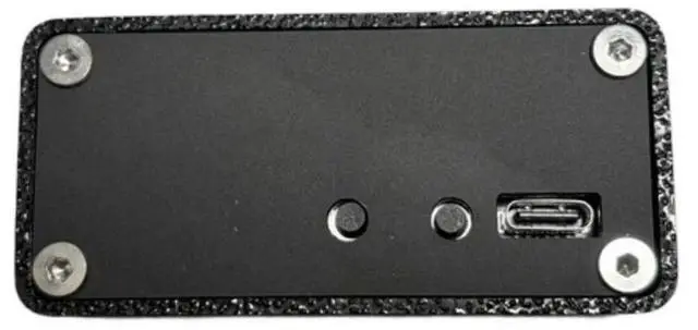 Main image of USB Powered Vacuum Fluorescent Display Clock with Compact 68x32x23mm Design for Desktop Bedside or Auto Dashboard
