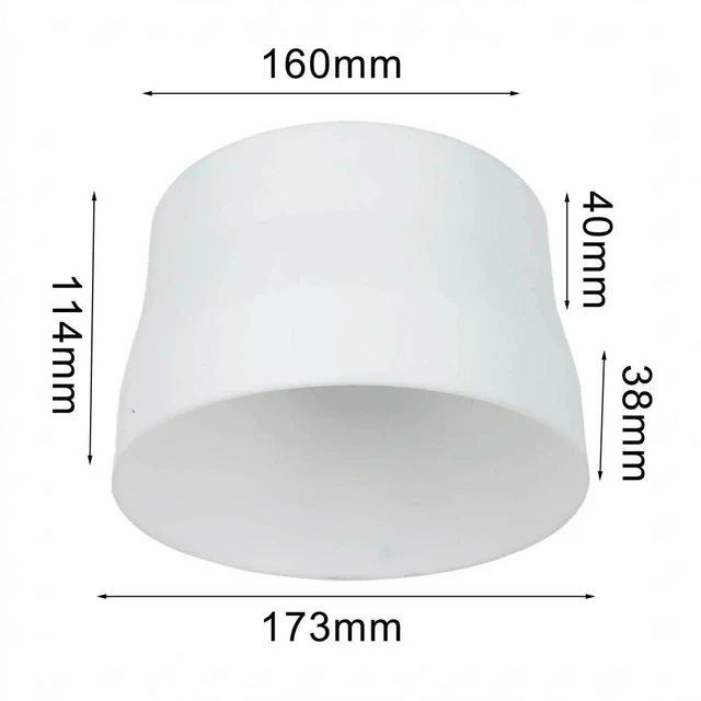 Alt view image 3 of 6 - A Must Have in Every Kitchen The Reliable and Efficient Pipeline Adapter (PVC From Size of 180 To Size of 160)
