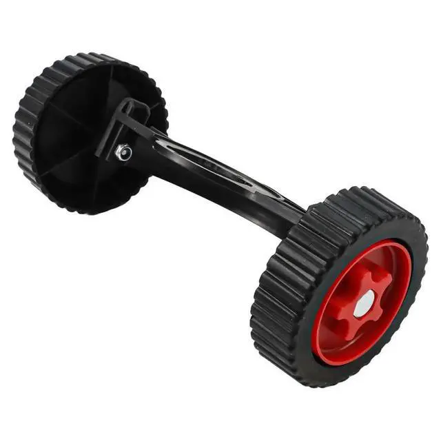 Alt view image 3 of 3 - Lawn Care Enhanced Maneuverability Adjustable Wheel Compatible With Most Lawn Mowers Complex Terrain Stability