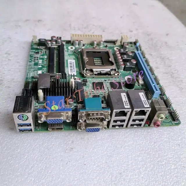 Alt view image 3 of 6 - Industrial Control Computer Motherboard W-LNH8 17×17 ATX Motherboard H81 1150