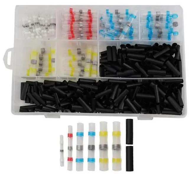 Alt view image 2 of 3 - Butt Wire Connectors Heat Shrink Connectors Advanced Waterproof Function Cable Inspection For Cable Repair For Aerospace