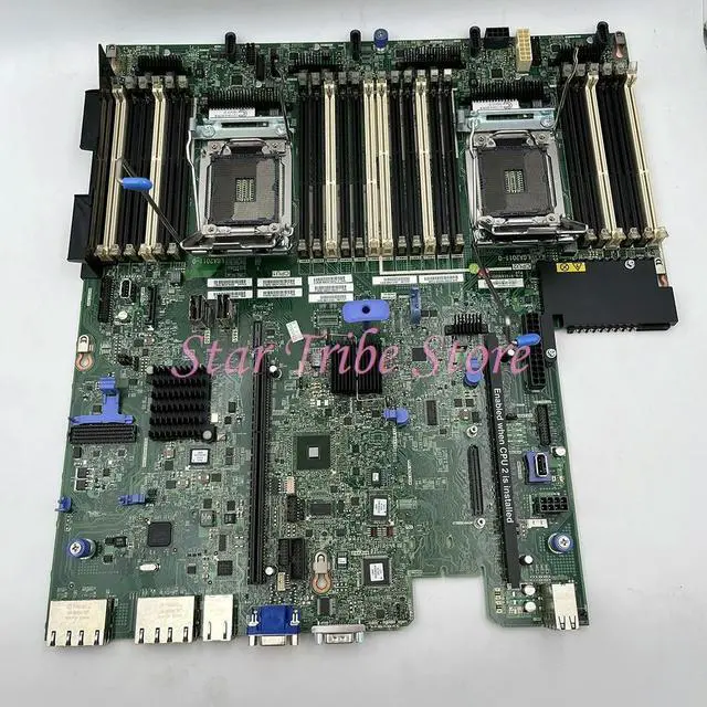 Alt view image 2 of 6 - Server Mainboard For X3650 M4 00AM209 00W2671 00Y8457 00D2888 00Y8499 94Y6688 00MV219 Server Motherboard