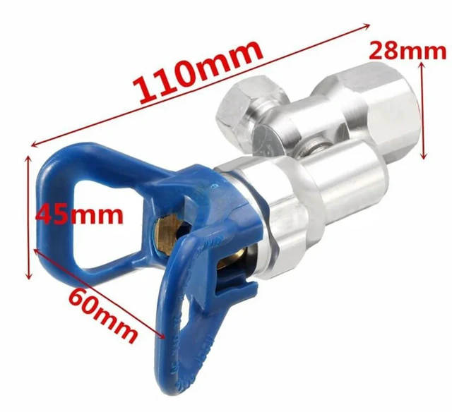 Alt view image 2 of 3 - Swivel Joint Spray Base Tools Threads 3600PSI 7/8\'\'F-7/8\'\'M Clean Parts Replacement Shot Spare