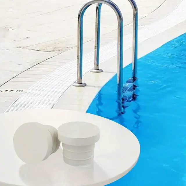 Alt view image 2 of 3 - Rubber Bumpers Set Swimming Pool Ladder Bumpers Compatible With Most Models Easy To Install Functional And Aesthetic