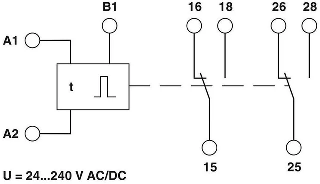 Alt view image 2 of 3 - MACX TIMER (Replace:2866161)Timer Relay With NFC 1096429 MACX-TR-1T-MUL