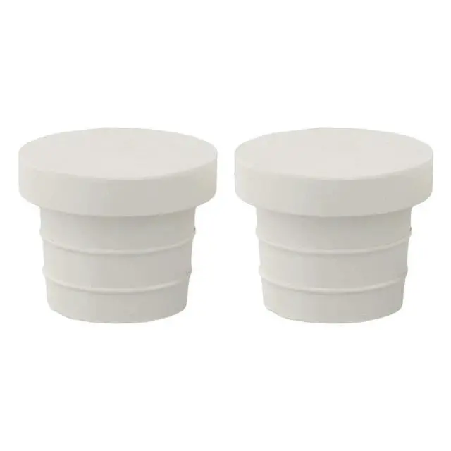 Alt view image 3 of 3 - Rubber Bumpers Set Swimming Pool Ladder Bumpers Compatible With Most Models Easy To Install Functional And Aesthetic