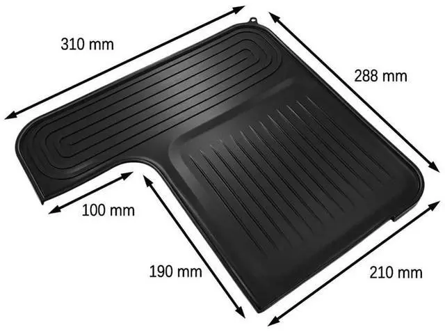 Alt view image 2 of 3 - Coffee Machine Top Mat Espresso Machine Mat Coffee Preparation As Shown Custom Fit Design Food-Safe Silicone Heat Tolerant